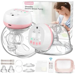 2 Pcs Electric Wearable Breast Pump