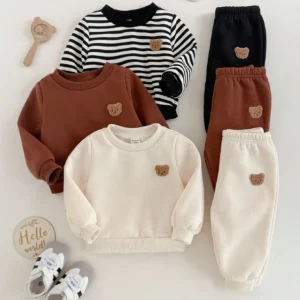 2 Pieces Long Sleeve Baby Outfit