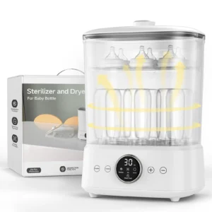 Baby Bottle and Breast Pump Steamer and Dryer