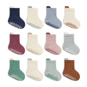 3 Pairs Non-slip Cotton Socks